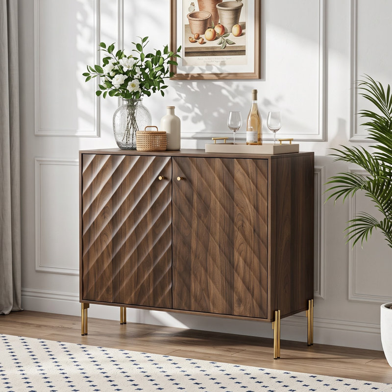 Buffet 31,5 po Mid-Century