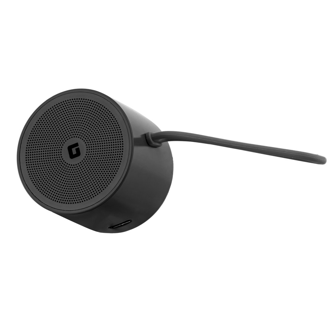 GEEPAS Ultra Portable Bluetooth Speaker | 3D Stereo Sound 10M Range 5H Playtime BT 5.4 Type-C Rechargeable IPX7 Waterproof | Ideal for Travel Camping