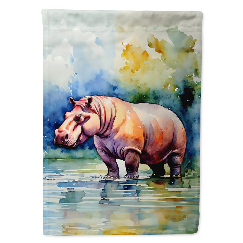 Double Sided 40'' H x 28'' W Polyester Animal House Flag