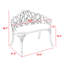 Banc de jardin Tulip 
avec coussin