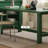 Emerald Green Rubberwood Multi-functional Desk-1964608195