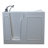 Therapeutic Tubs 26 in. x 46 in. Left Drain Quick Fill Walk-In Soaking Tub in White-11831197-11831196