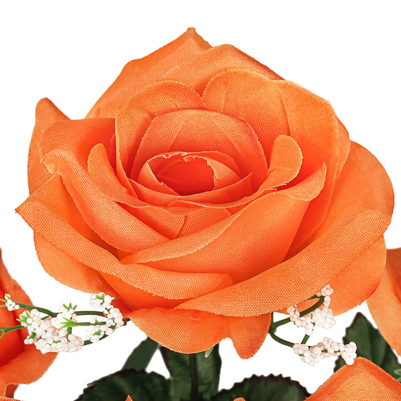 Rosier artificiel ouvert, Orange