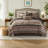 Elegant Jacquard Bedding Set, Polyester Comfort, Traditional Style For Home