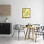 Peinture au citron moderne encadrée sur bois-1243937965-1243937967