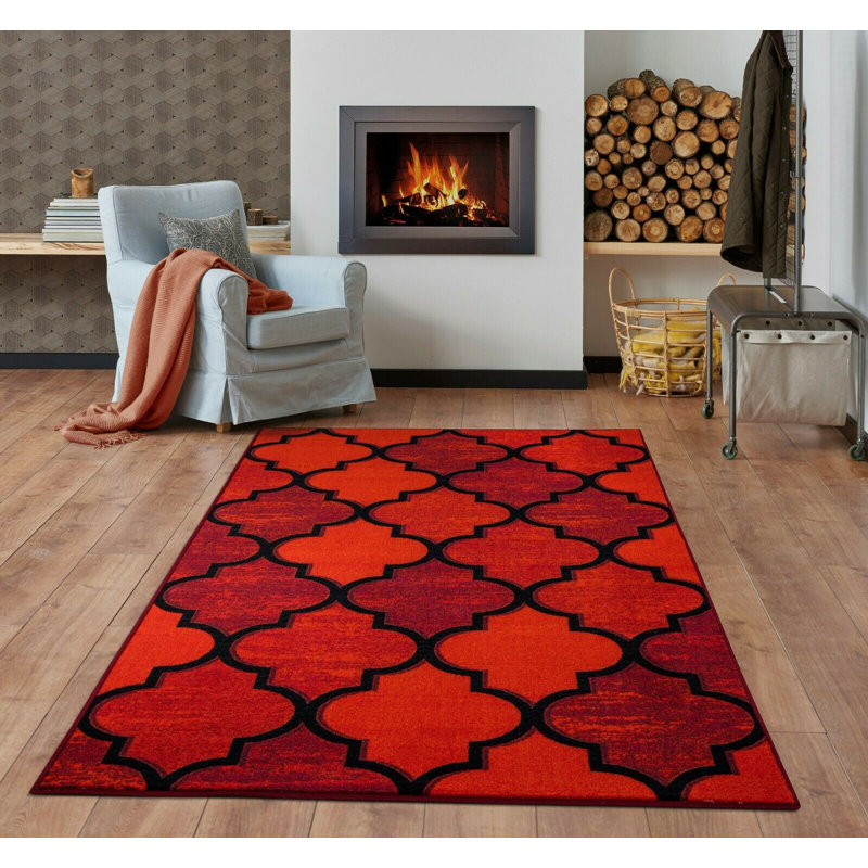 Aurelian Geometric Area Rug, Rectangle 120 x 172cm