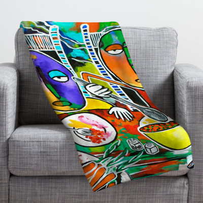 Robin Faye Gates Throw Blanket