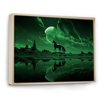 " Emerald Enigma Mystical Horse "