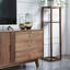 Meuble télé en bois massif de style européen-106626038
