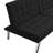 Wood Frame Bed In Black With Stainless Leg - Convertible To Multiple Positions, 650Lbs Weight Capacity, 67.61In D X 32.47In W 32.3In H And Space Efficient Design, Fits Any Room,