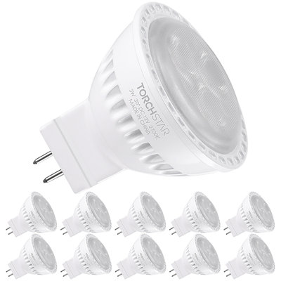 MR11 LED 3W Light Bulb Non-Dimmable 2700K Warm White GU4/Bi-pin Base