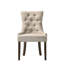 Chaise de salle à manger en tissu Farren (ensemble de 2)