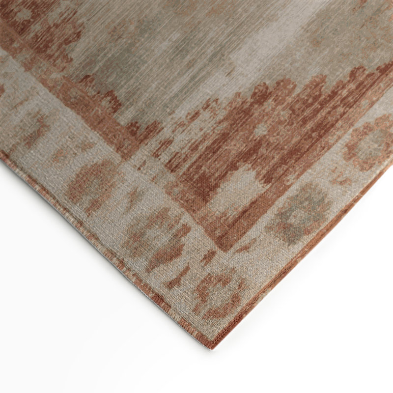 Tapis gris intérieur et extérieur surteint, Rectangulaire 3 pi x 5 pi