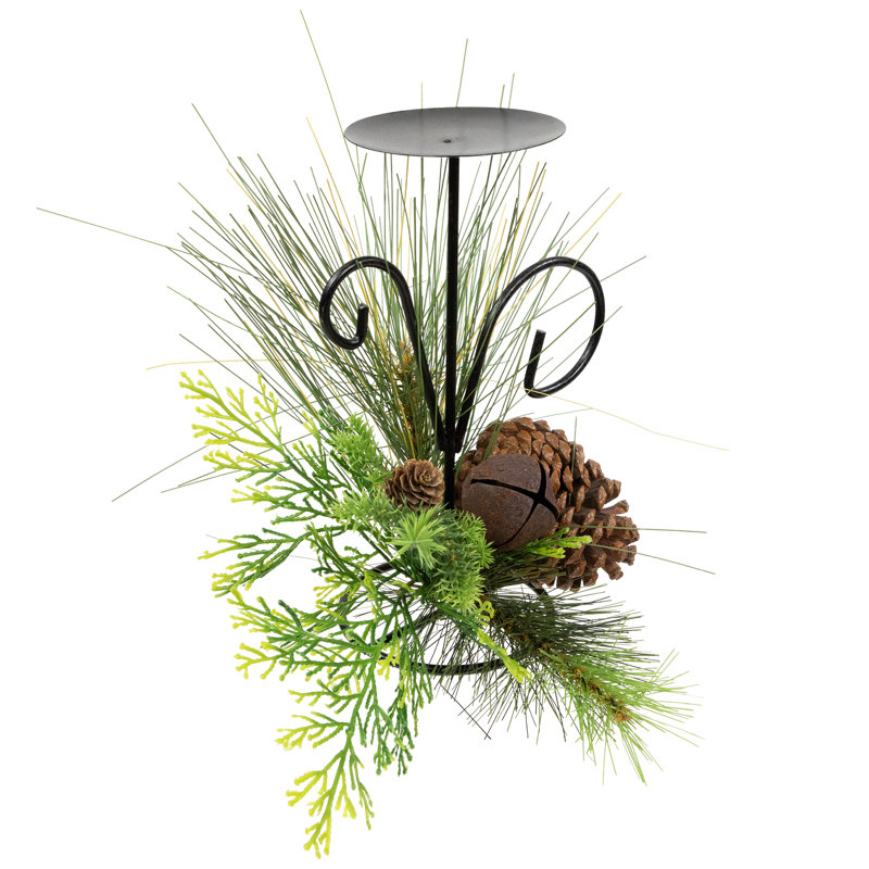 10'' H Metal Tabletop Candle Accessories