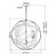 Allyssa 5 - Light Outdoor Pendant