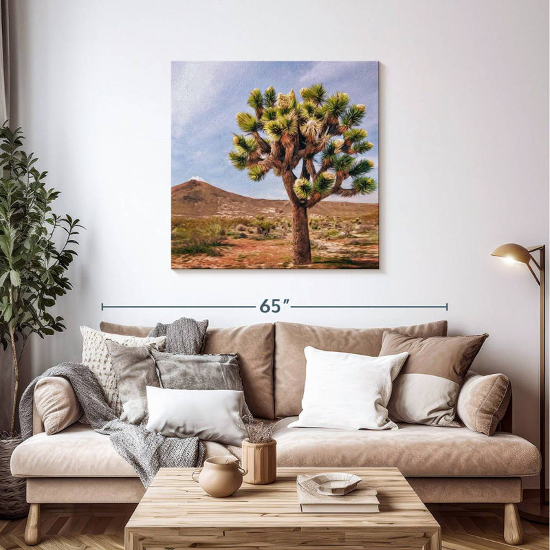 Alvord Joshua Tree In Mojave Desert, 39" H x 39" W