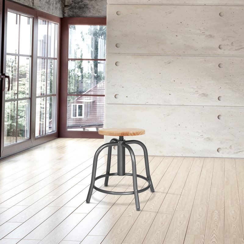 Tabouret Vince, Gris