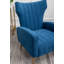 Floreal 27.5" Wide Velvet Wingback Chair-978782356