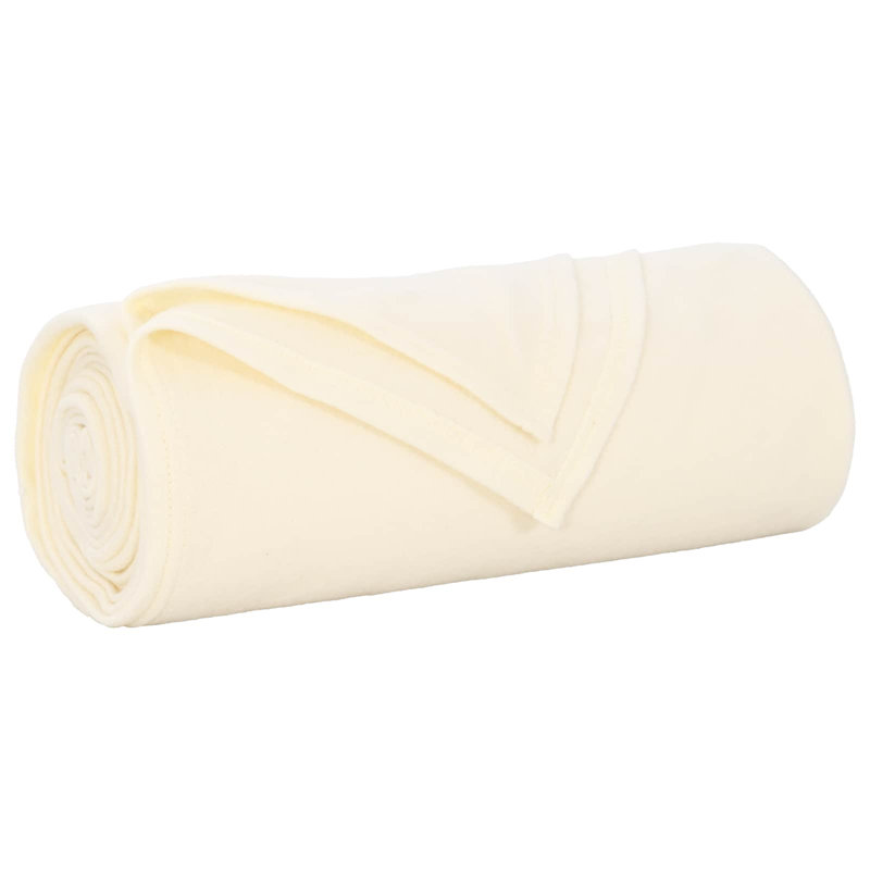 5.5-51 Throw Blanket, Cream, 170cm x 130cm
