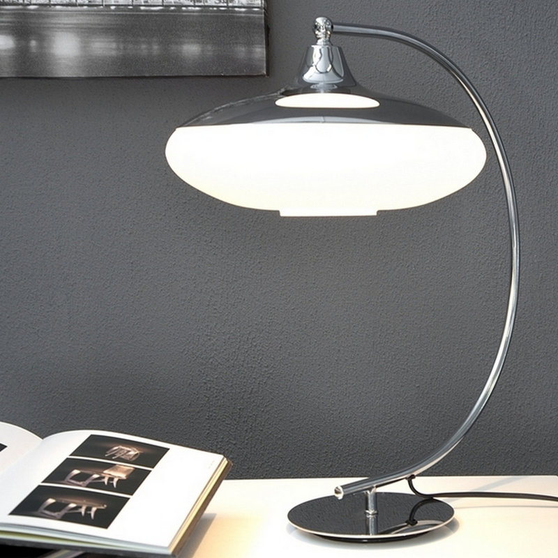 Duckworth 50cm Chrome Novelty Table Lamp