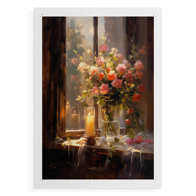 Série FLORAL DCCLXII - Impression sur toile seulement - NON CADRE