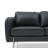 87'' Vegan Leather Sofa-353884873
