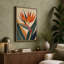 Bird of Paradise Botanical - Wrapped Canvas-798316318-798316316