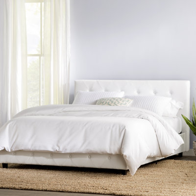 Bhaven Vegan Leather Platform Bed