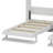 Dual Murphy Beds With Cabinets And Shelves-413149471