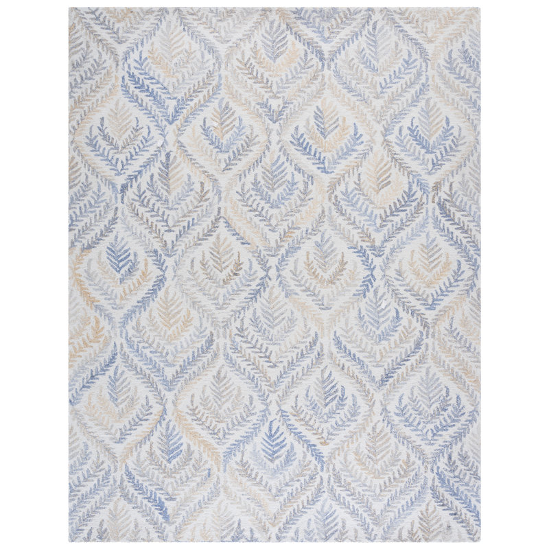 Tapis beige / gris Cristionna 804, Rectangulaire 8 pi x 10 pi