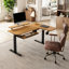 Bureau en bois massif moderne à hauteur réglable en L en bois massif-1900465418-1883232807
