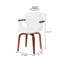 Ensemble de 2 chaises de salle à manger pivotantes Modern-114222586