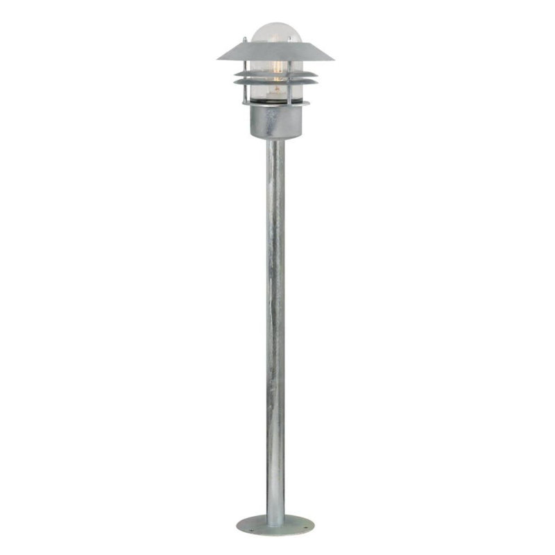 Metal Pathway Lights, Silver