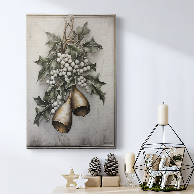 Art des Fêtes de Noël - Toile tendue avec châssis DCXCVI, H 18 po x l 12 po