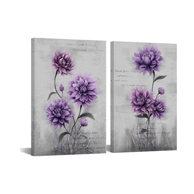 2 Piece Wrapped Canvas Print