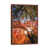 Classic Brown Wood Framed Canvas