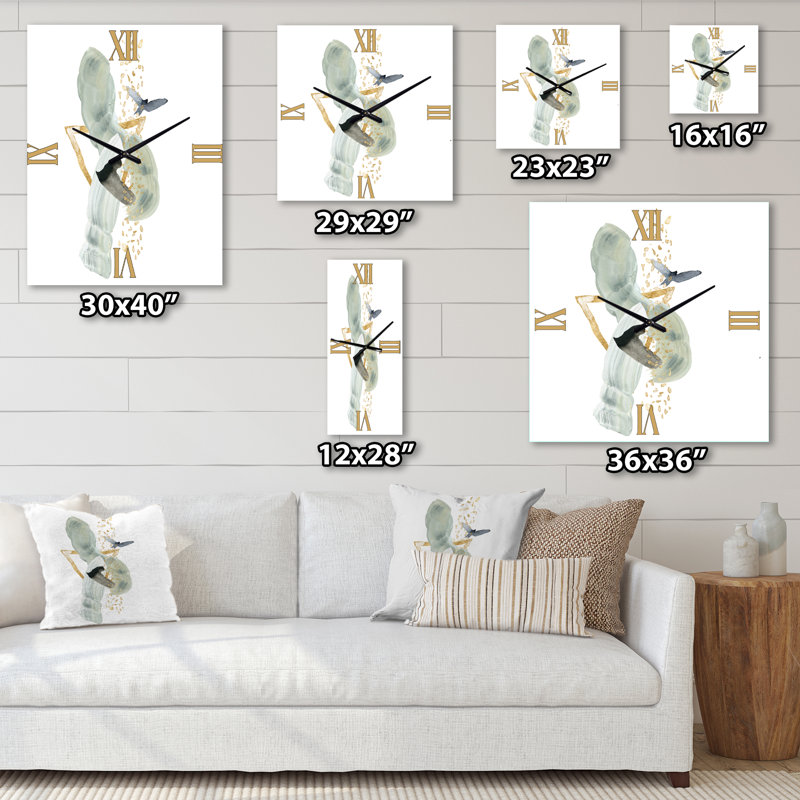 Metal Wall Clock, Small