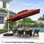Parasol carré en porte-à-faux 12 pi x 12 pi Moira, rouge brique-1316478932-1249111583