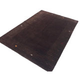 Canvello Hand Loom Modern All Over Indo Gabbeh Rug - 4'8'' X 6'7''