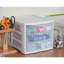 Système de rangement 3 tiroirs Sterilite Clearview