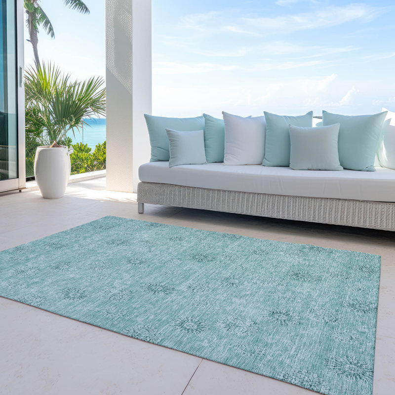 Tapis d'entrée antidérapant Leis, Rectangulaire 3 pi x 5 pi