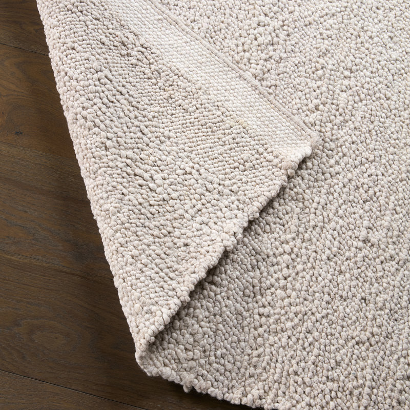 Jaipur Living Ore Handwoven Solid Tan/Taupe Runner (3'x8'), Rectangle 6' x 9'