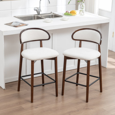 Solid Wood Counter Stool