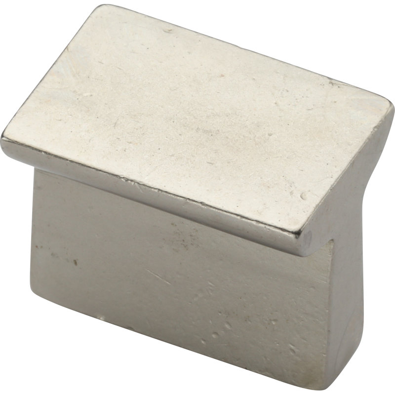 T Profile Rectangular Cabinet Knob, White Bronze