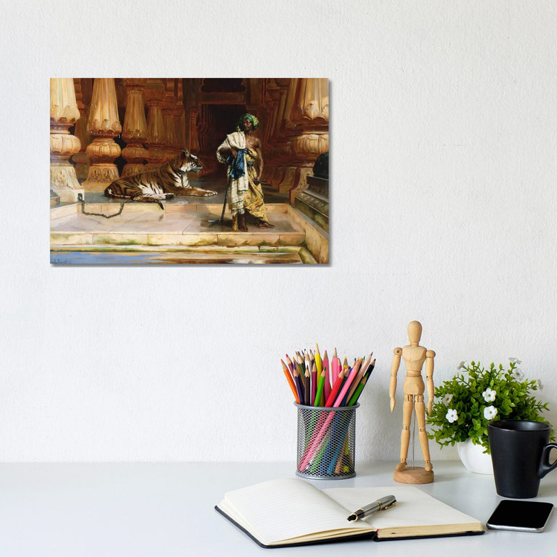 The Palace Guards by Rudolphe Ernst - Wrapped Canvas Painting
