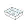 Vero Ceramic Rectangular Console Bathroom Sink with Overflow
