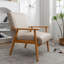 Fauteuil de style moderne Mid-Century de 25,38 po de largeur-2127115391