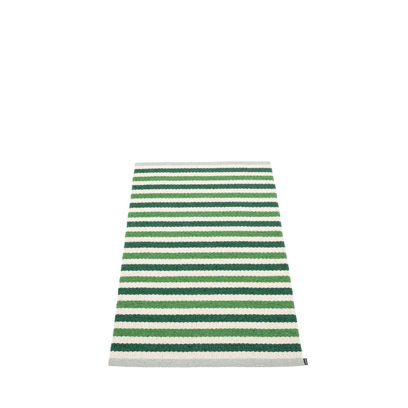 Tapis TEO vert foncé / vert gazon / vanille 2,25 x 4 pi, Rectangle 2 pi 4 po x 4 pi