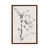 Toile avec cadre en bois brun classique n'est pas disponible