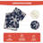 Snowflakes Christmas Table Runner, Seasonal Winter Holiday Kitchen Dining Table Decoration For Home Party Decor-786691766-786691760